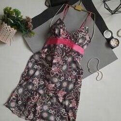 Debenhams Пеньюар Шелк натуральный р 8