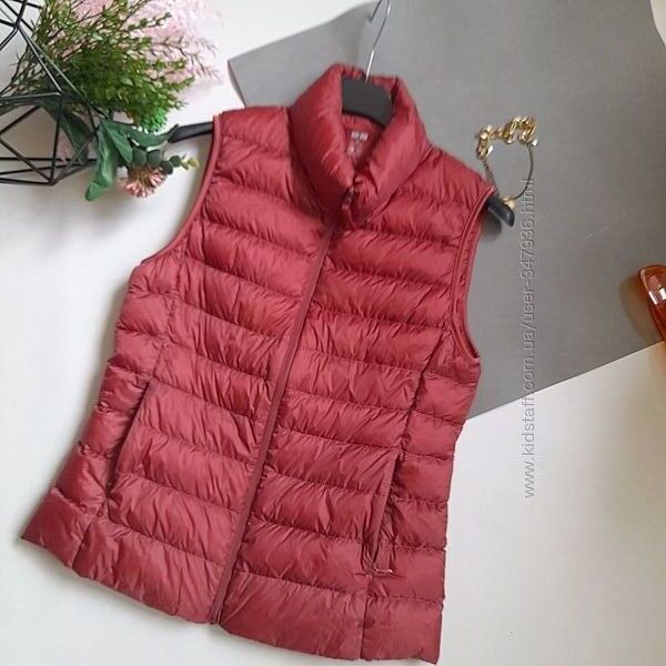 Uniqlo пухова жилетка р хс дуже легка