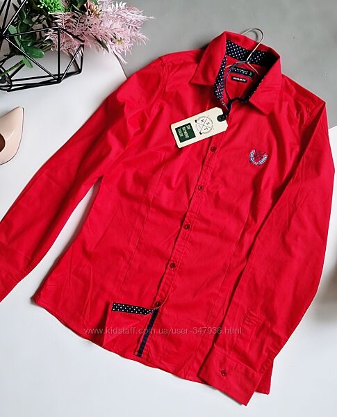 Sir Raymond Tailor червона сорочка Бавовна Бренд р м 