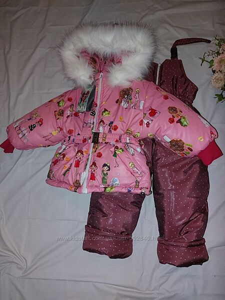 Зимний комбенизон на девочку  98 рост 