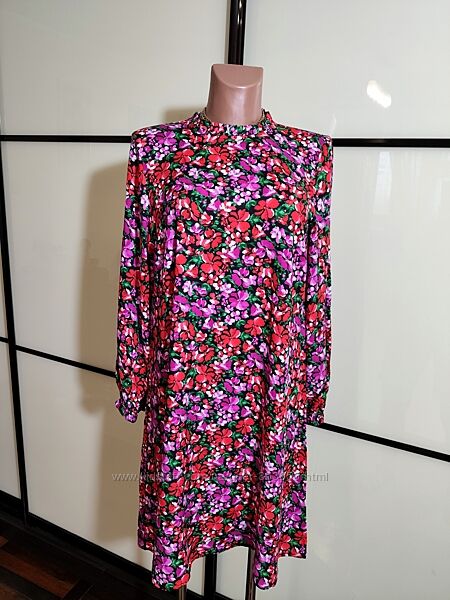 M&Co PETITE чудесное яркое платье в цветочный принт  UK 12