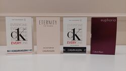 Пробники Calvin Klein CK Everyone, Eternity women, Euphoria