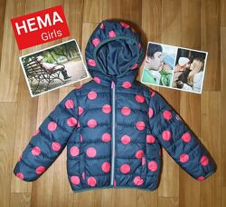 Яркая демисезонная куртка Hema 2лет