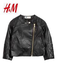 Стильна шкіряна куртка косуха H&M 4-5років