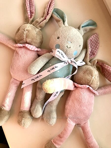 Французские игрушки кролик зайчик Klorane Bebe