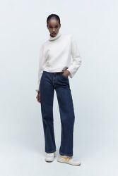 Прямые джинсы карго со средней посадкой полной длины Zara - 36, 38