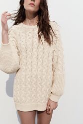 Светр подовжений в коси Zara - S, M, L
