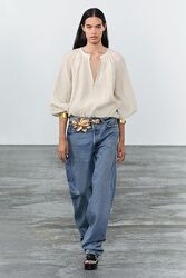 Блуза із застібкою-блискавкою Zara - XS, M, XL