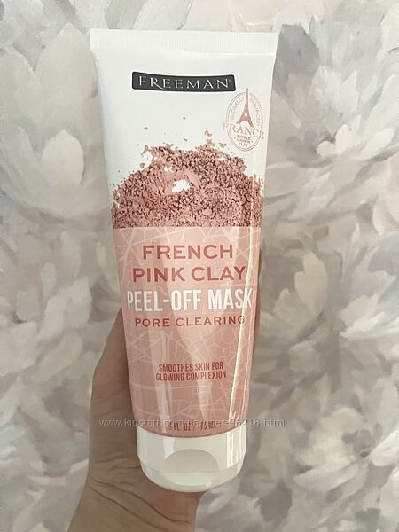 Freeman beauty, маска-пілінг для обличчя з французькою рожевою глиною, 175 