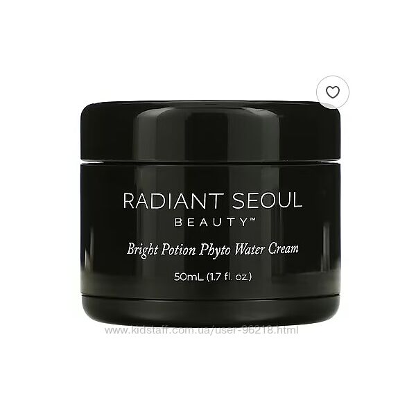 Radiant Seoul, Bright Potion, Phyto Water Cream, 1.7 fl oz 50 ml 