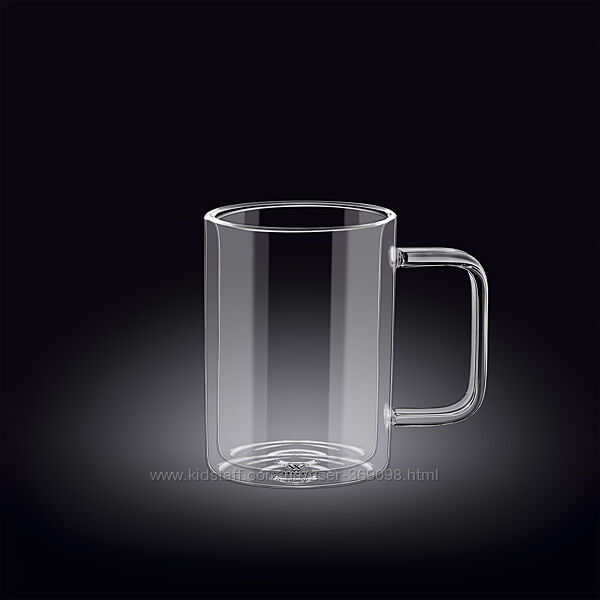 Чашка с двойными стенками Wilmax Thermo 250 мл WL-888718 / A