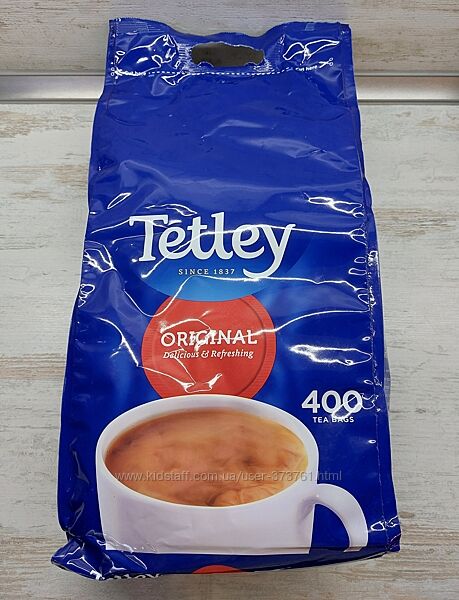 Tetley original англійський чорний чай в пакетиках