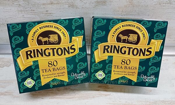 Англійський чай в пакетиках Ringtons