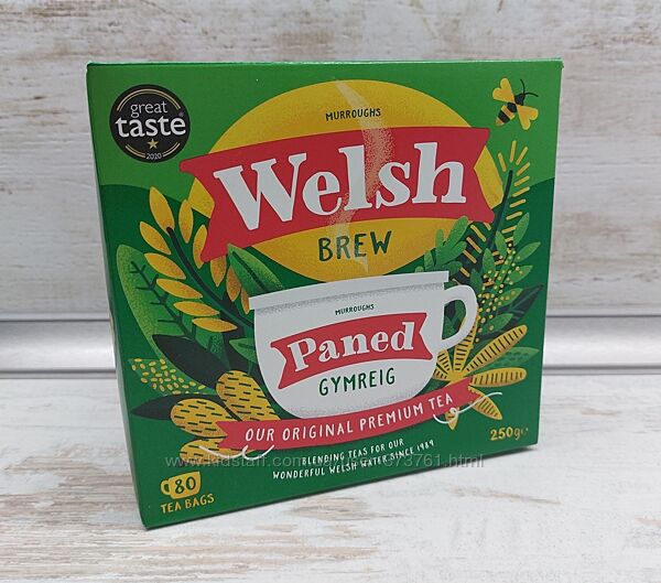 Англійський чай в пакетиках Welsh Brew Tea