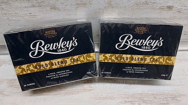 Ірландський чай в пакетиках Beweleys gold blend tea англійський чай 