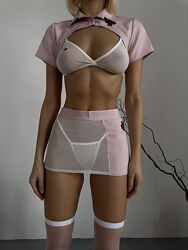 Красивий костюм комплект набір медсестри медсестра рольовий ігровий костюм
