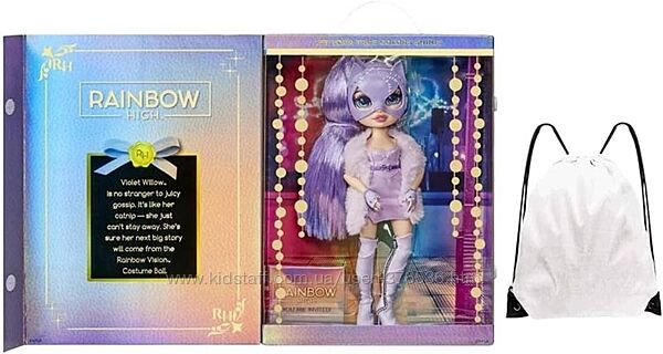 Кукла Рейнбоу Хай Вайлет Уиллоу Маскарад Rainbow Vision Costume Ball Violet