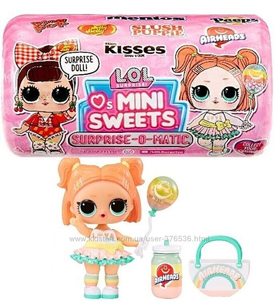 Капсула кукла лол свитс сладости lol Loves Mini Sweets Surprise-O-Matic