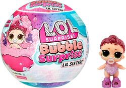 Кукла LOL Surprise Bubble Foam Lil Sisters ЛОЛ Бабл Лил Сестрички 