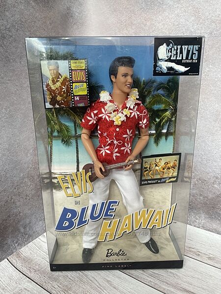 Колекційна лялька Elvis in Blue Hawaii Barbie 2009