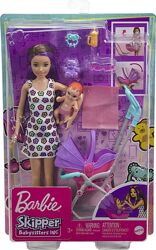 Кукла Барби Скиппер Няня с коляской Barbie Skipper Babysitters Inc.