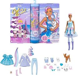 Кукла Barbie Color Reveal Advent Calendar Барби адвент календарь