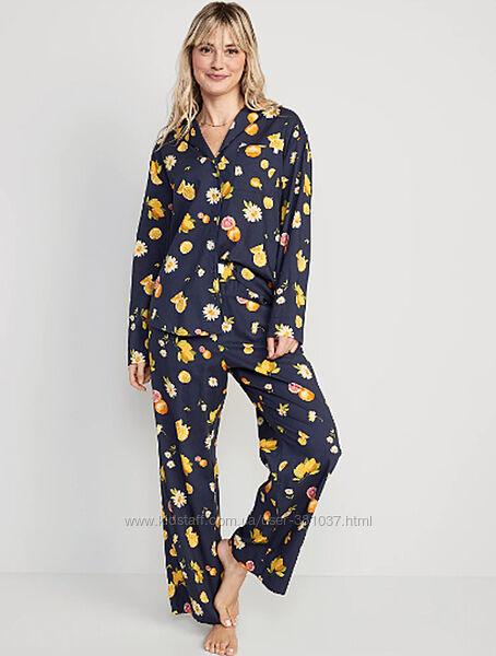 Женская пижама oldnavy matching printed pajama set for women размер S