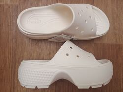 Шлепки Crocs  Stomp Slide шлепанцы на платформе Оригинал США