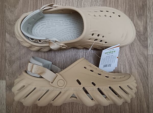 Чоловічі сабо клоги крокс crocs echo clog literide оригінал америка