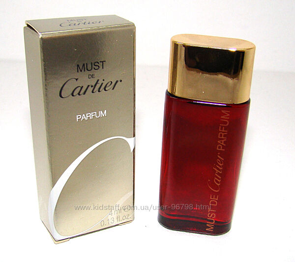 Духи Cartier Must de Cartier 4мл. Оригінал. 
