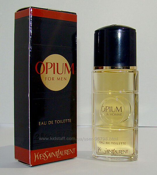 Мініатюра Opium pour homme Yves Saint Laurent 7. 5 мл. Оригінал. Вінтаж