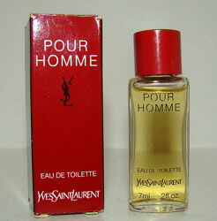 Мініатюра Yves Saint Laurent Pour Homme. Оригінал. Вінтаж.