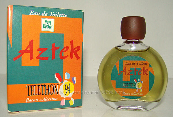 Мініатюра Yves Rocher Aztek 15 мл. Оригінал. Вінтаж.