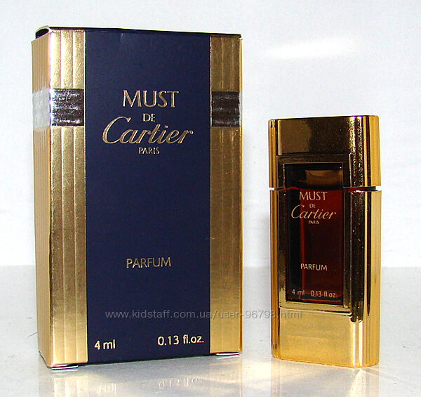 Духи Cartier Must de Cartier 4 мл. Оригінал. Вінтаж.