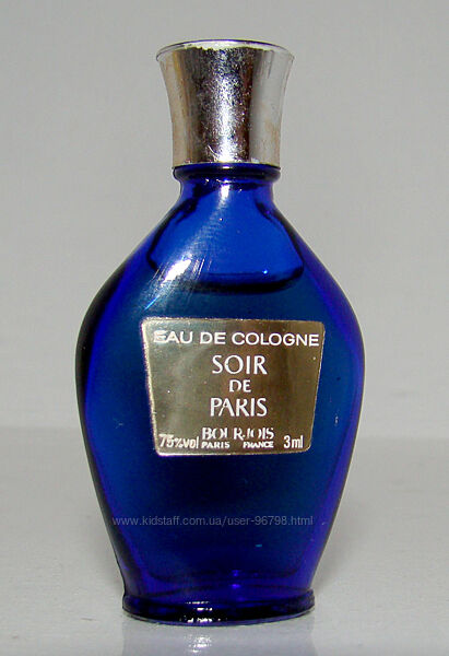 Мініатюра Bourjois Soir de Paris. Оригінал. Вінтаж.