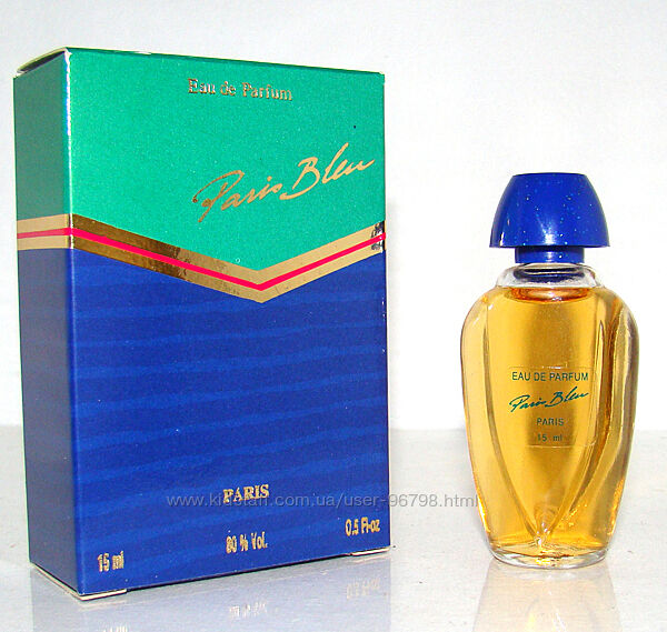 Мініатюра Paris Bleu 15 мл. Оригінал. Вінтаж