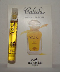 Пробник Hermes Caleche Soie de Parfum 2.5 мл. Оригінал. Вінтаж