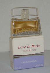Мініатюра Nina Ricci Love in Paris edp. Оригінал.
