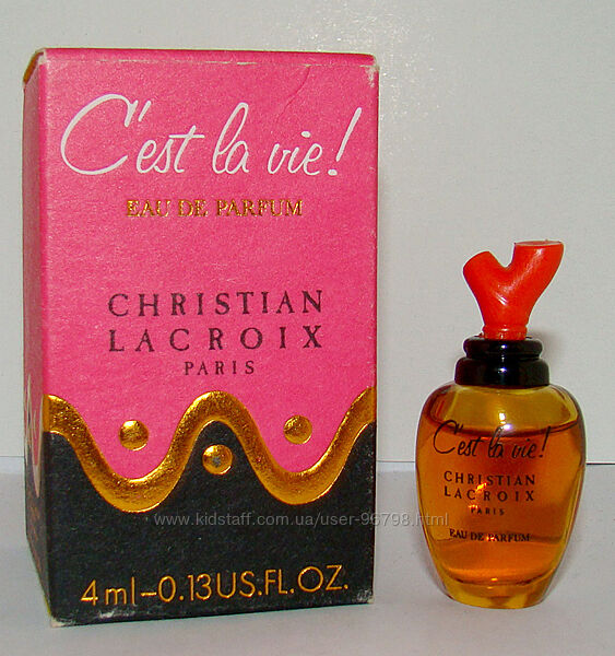 Мініатюра Christian Lacroix Cest La Vie. Оригінал. Вінтаж