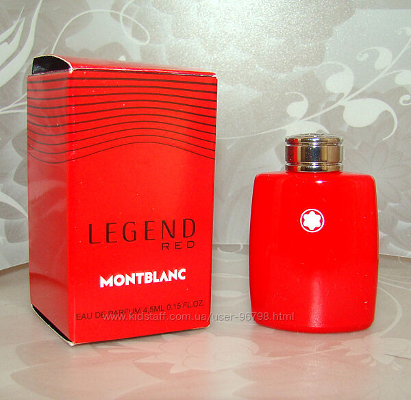 Мініатюра Montblanc Legend Red. Оригінал.