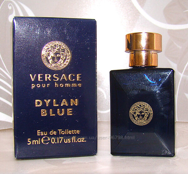 Мініатюра Versace Pour Homme Dylan Blue. Оригінал.