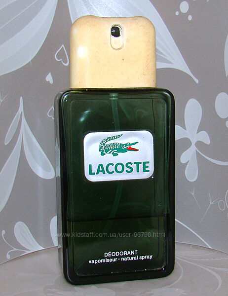 Дезодорант lacoste deodorant. Оригінал. Вінтаж.