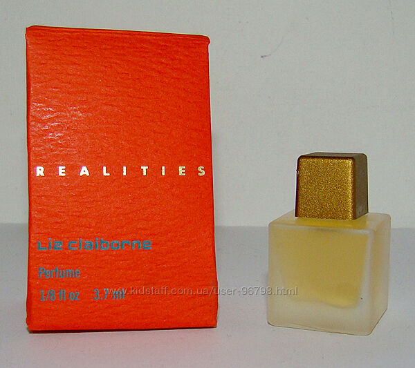 Духи Liz Claiborne Realities 3.7 мл. Оригінал. Вінтаж.