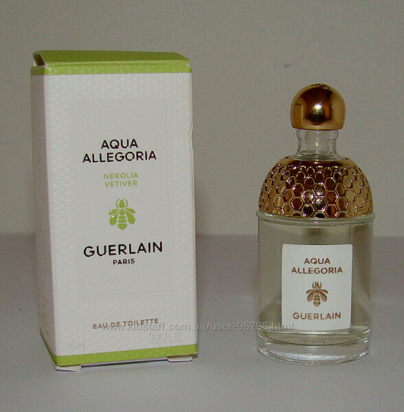 Мініатюра Guerlain Aqua Allegoria Nerolia Vetiver. Оригінал