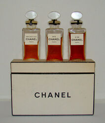 Вінтажний набір Chanel  5, Chanel  22, Chanel Bois des Iles. Оригінали