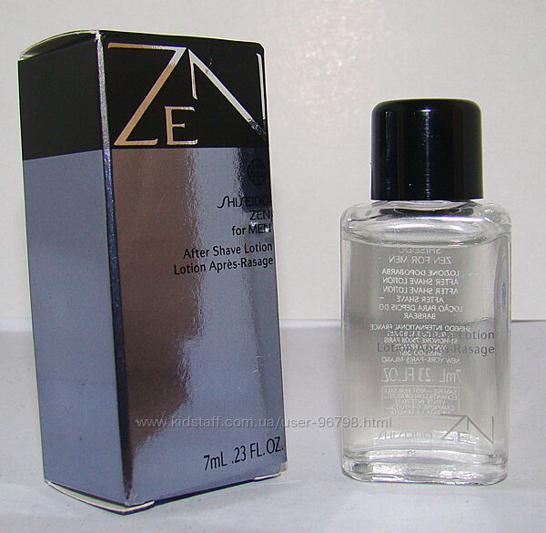 Мініатюра лосьон після бриття Shiseido Zen for Men after shave. Оригінал.