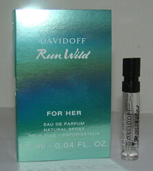 Пробник Davidoff Run Wild for Her. Оригінал.