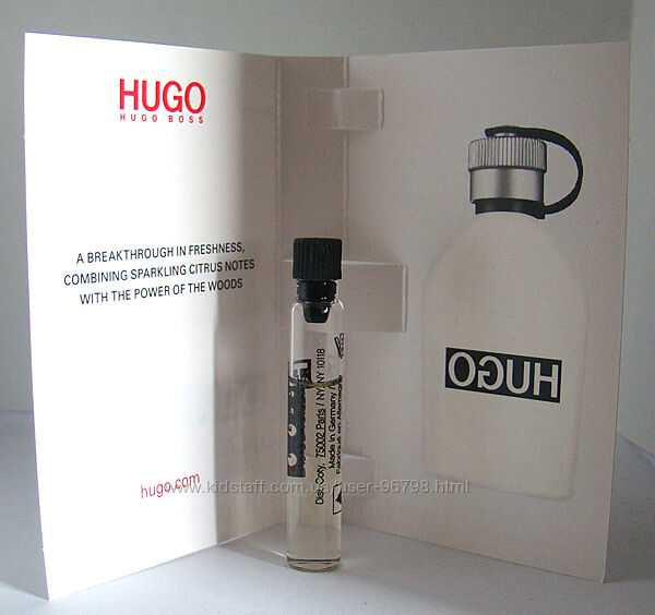 Пробник Hugo Boss Hugo Reversed. Оригінал.