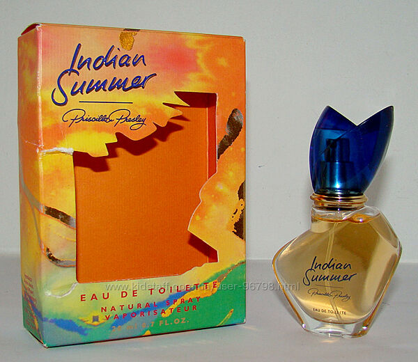 Туал. вода Indian Summer Priscilla Presley 20 мл. Оригінал. Вінтаж
