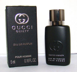 Мініатюра Gucci Guilty Pour Homme Eau de Parfum 5 мл. Оригінал.